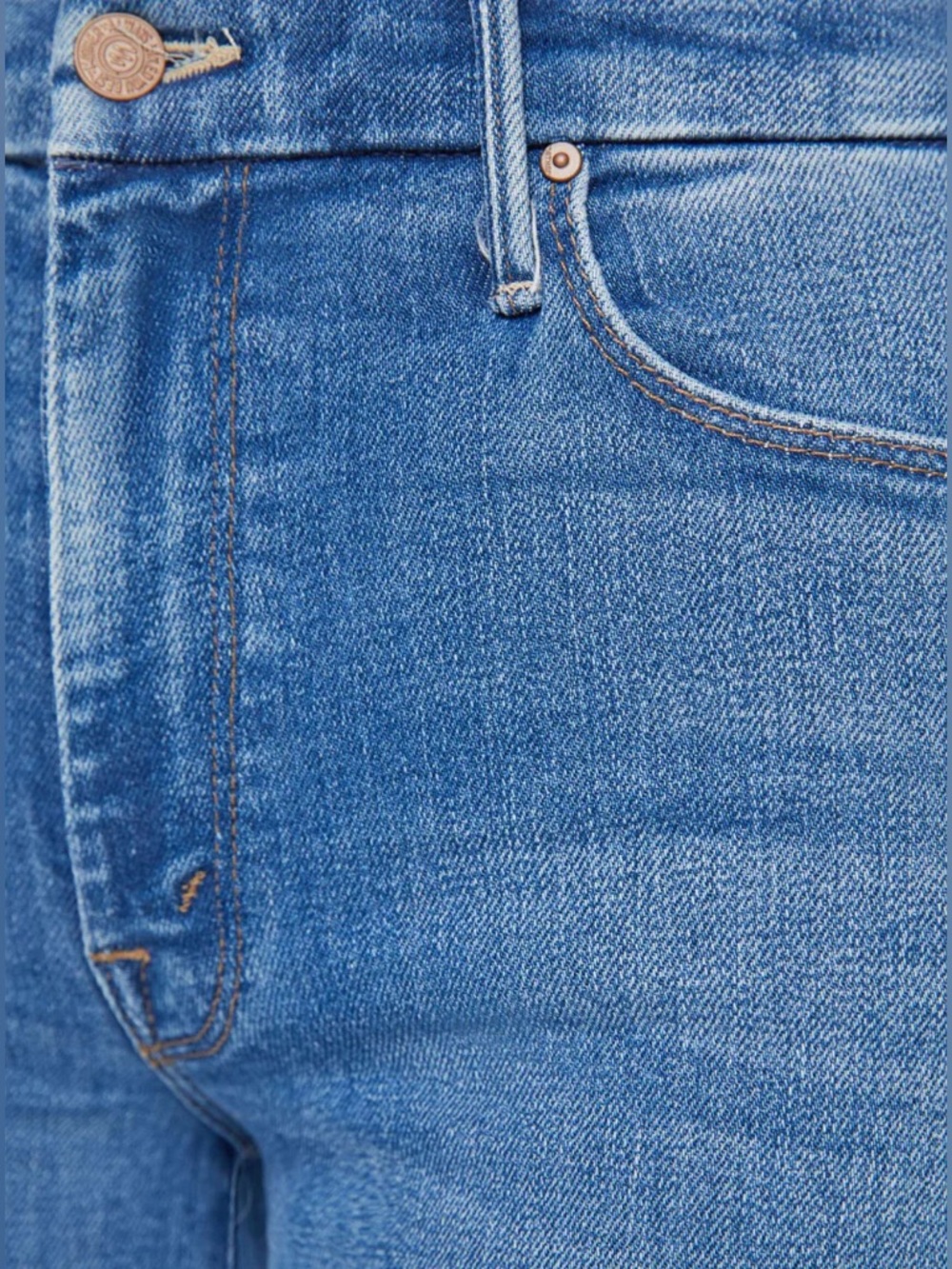 MOTHER Women’s The Roller Fray HR Wide Leg Jeans, Size: 32 - Picture 5 of 12